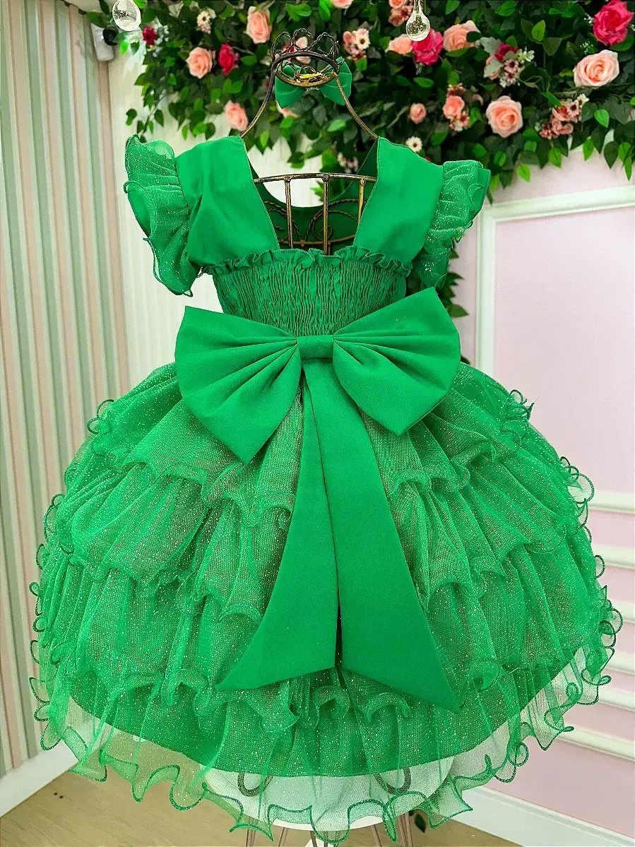 Vestido belinda verde bandeira, foto 5