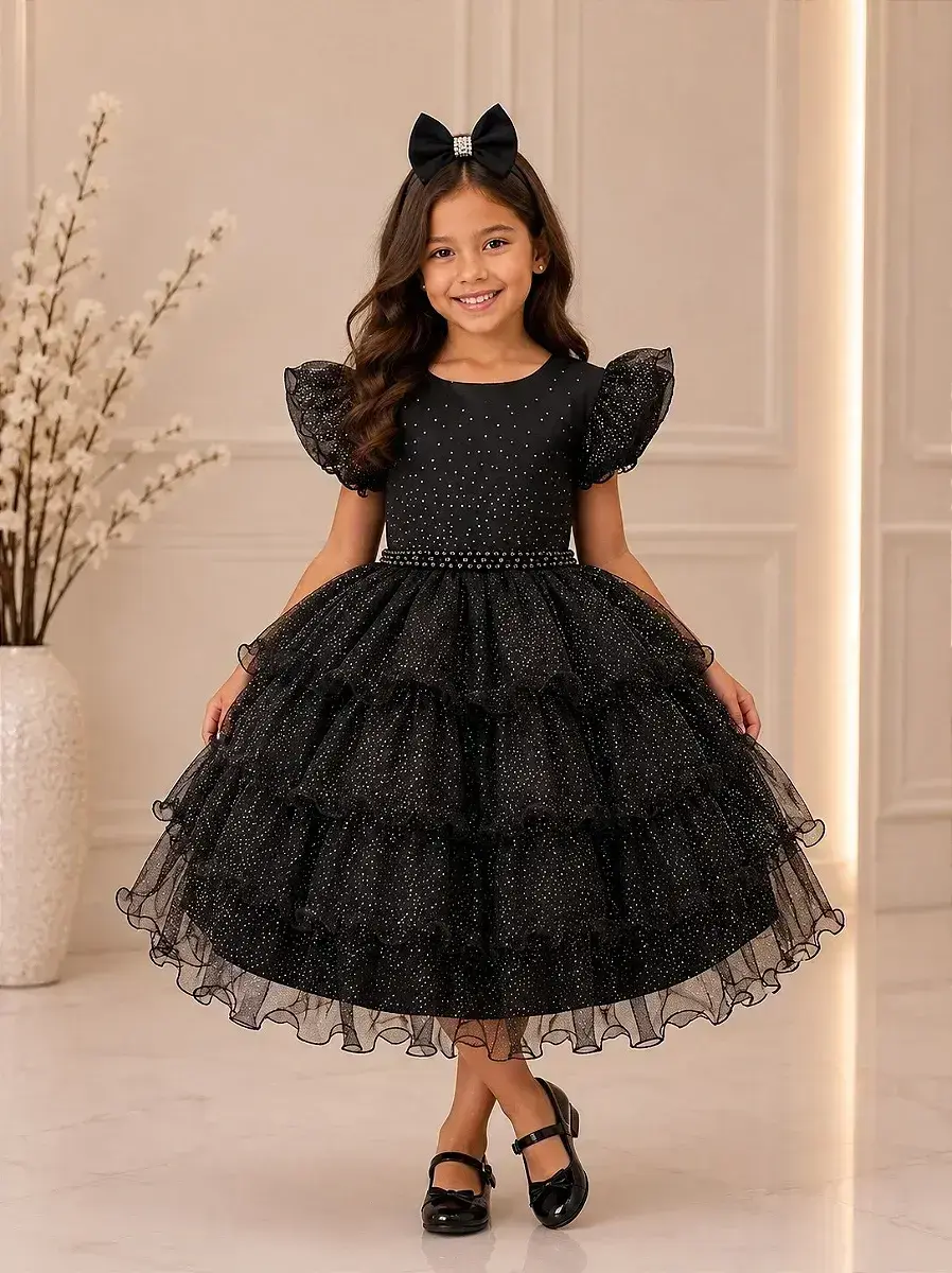 Vestido belinda preto