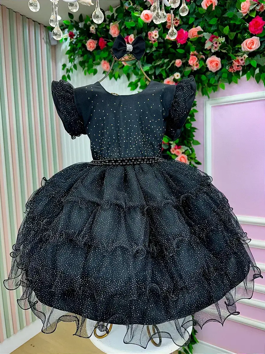 Vestido belinda preto, foto 2