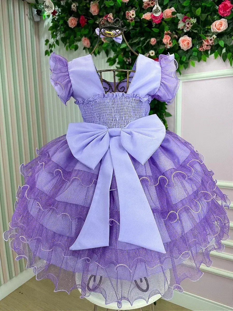 Vestido belinda lilás, foto 5