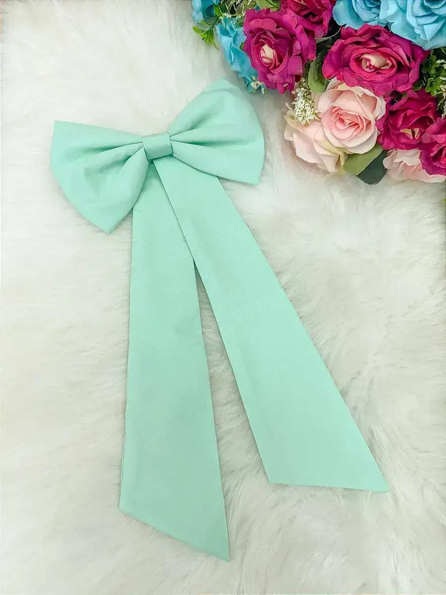 Laço opcional faixa do vestido selena verde menta