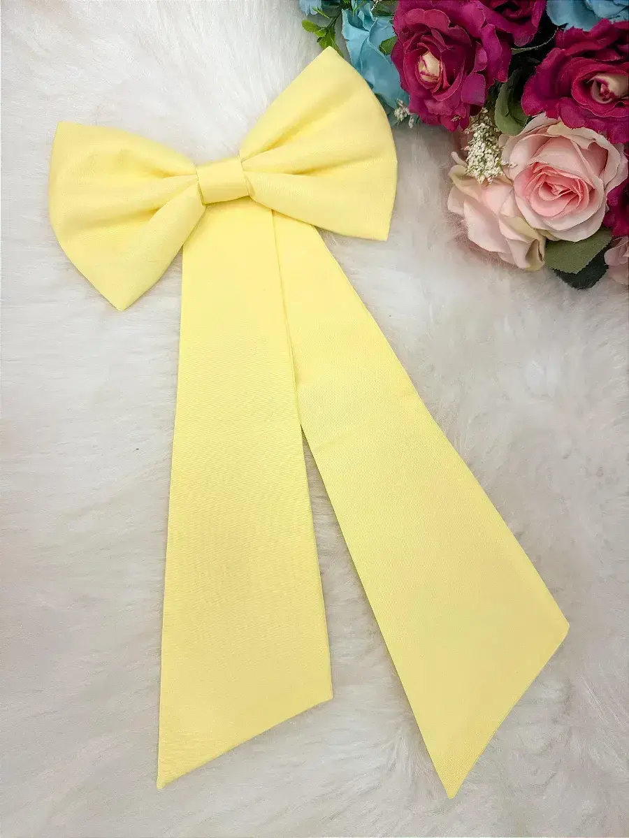 Laço opcional faixa do vestido selena amarelo