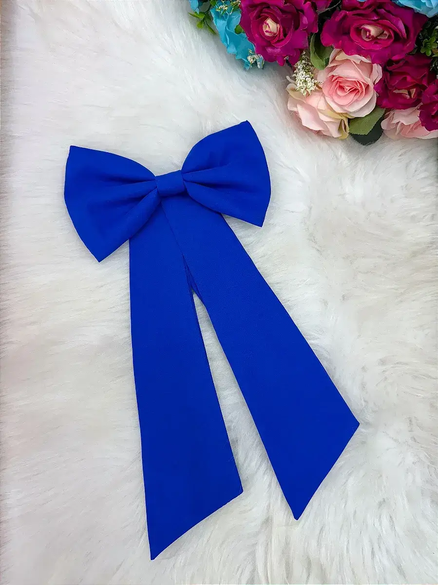 Laço opcional faixa do vestido selena azul royal