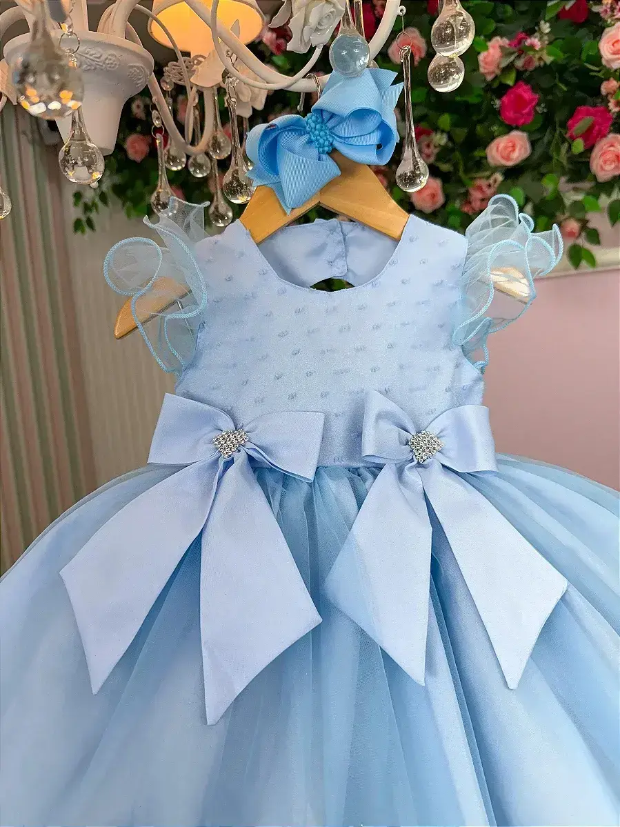 Vestido bebe mia azul, foto 2