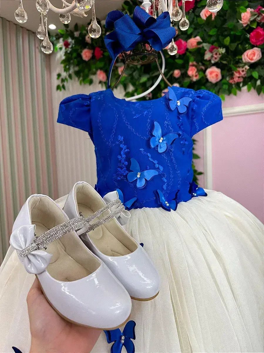 Vestido midi sabrina azul royal off, foto 7