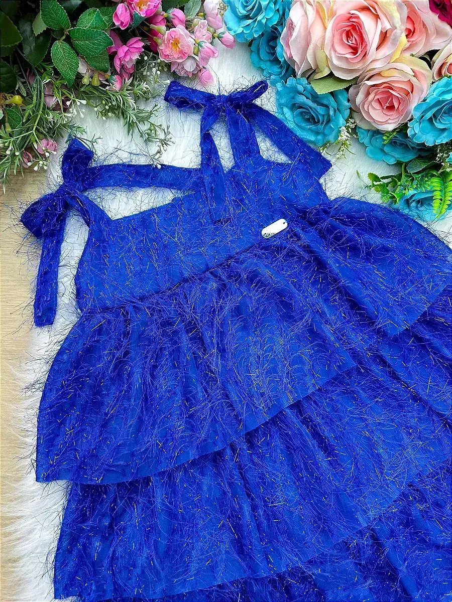 Vestido vitoria azul royal, foto 3
