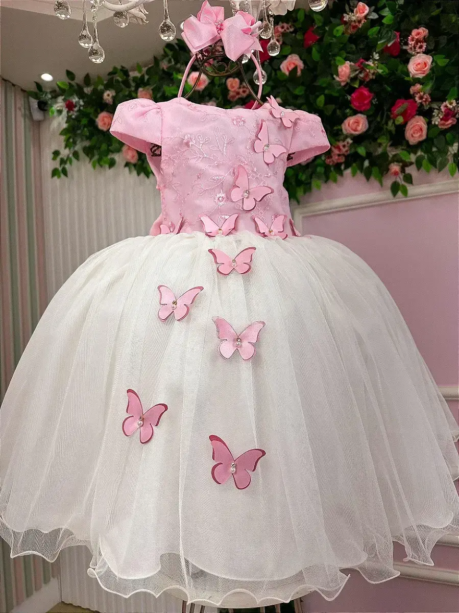 Vestido midi sabrina rosa off, foto 5
