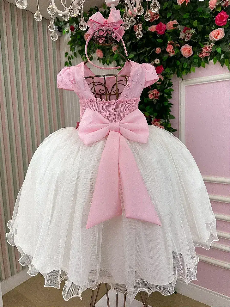 Vestido midi sabrina rosa off, foto 8