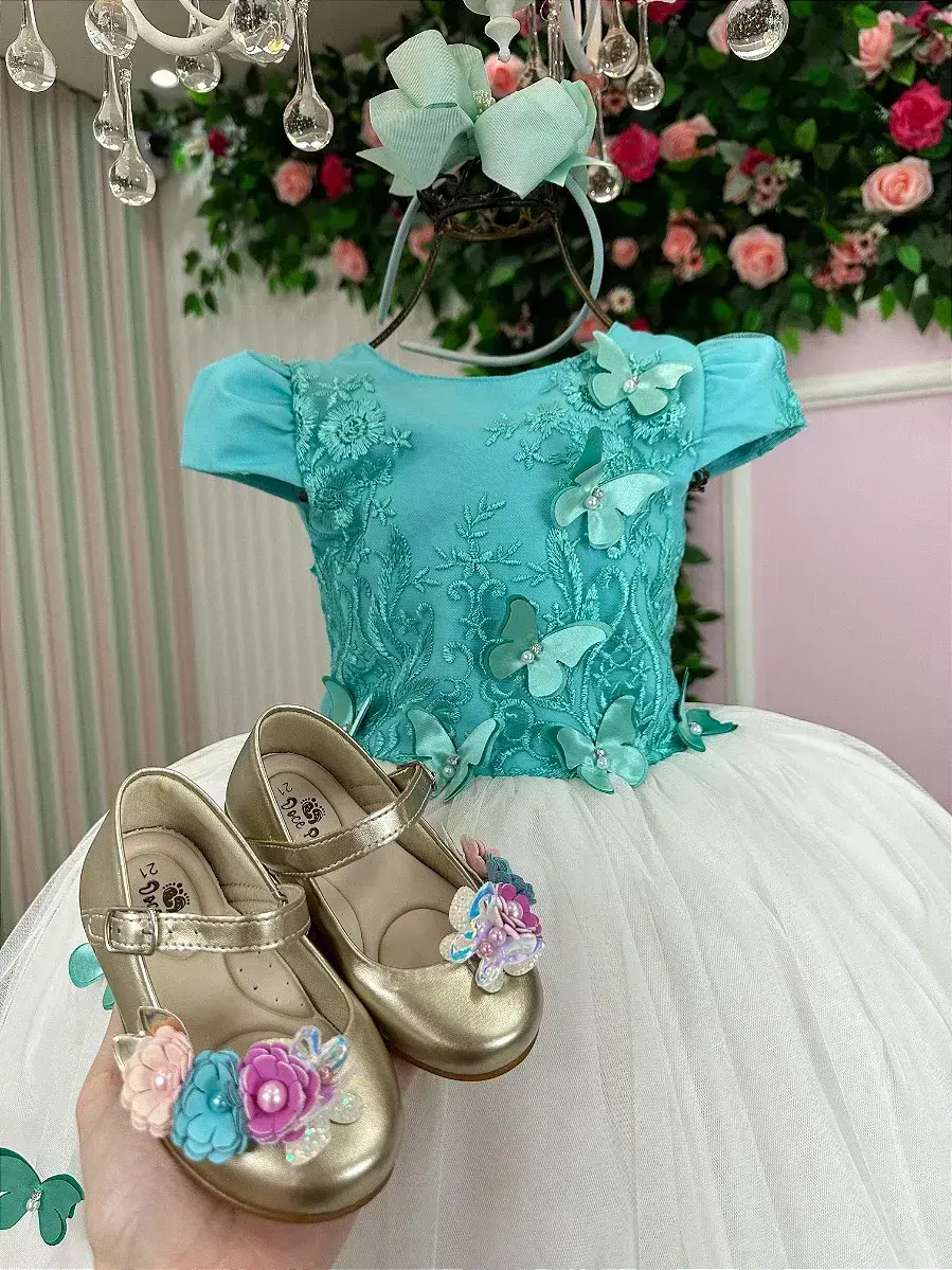 Vestido midi sabrina verde tiffany off, foto 6