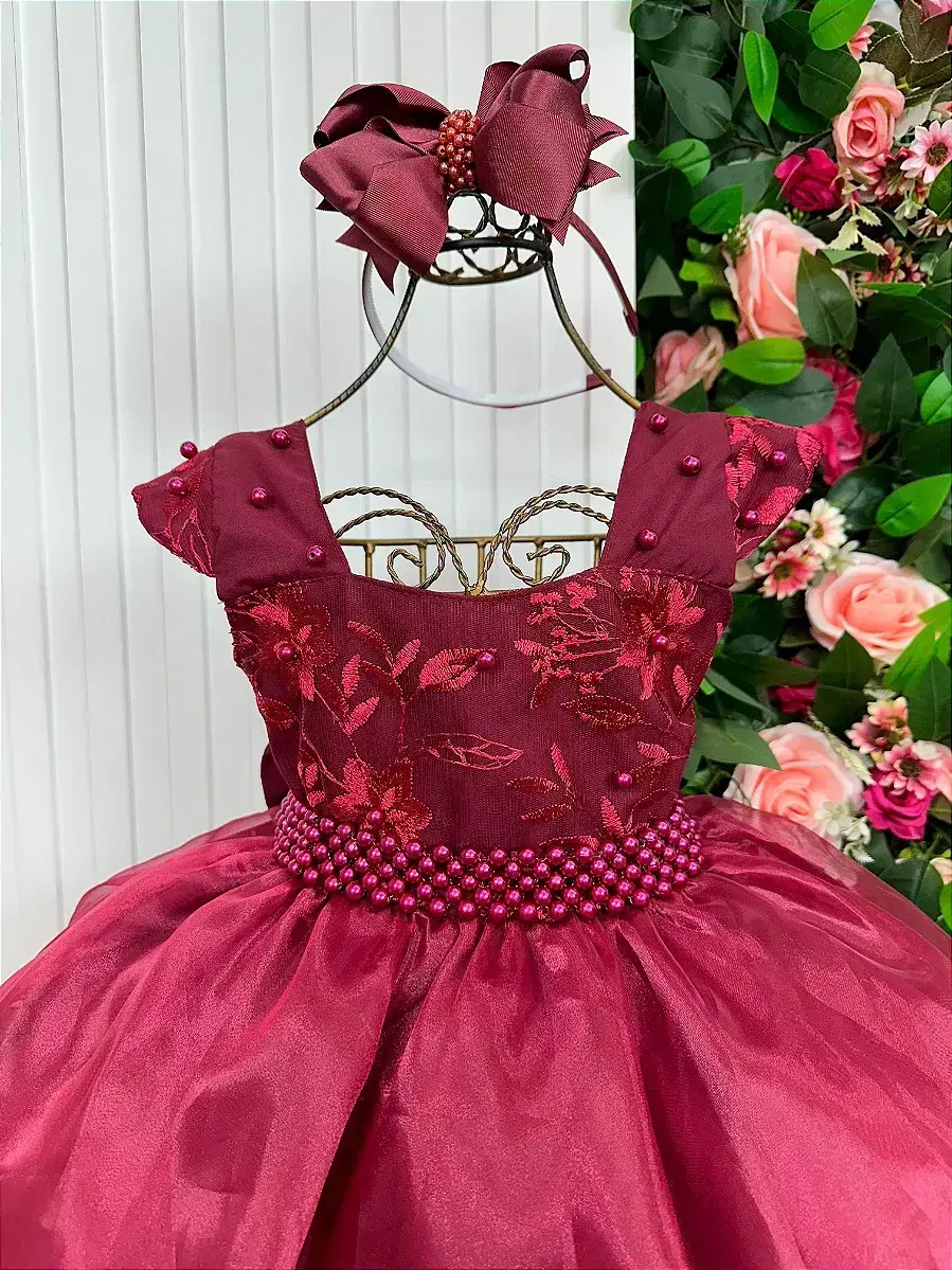 Vestido longo clarisse marsala, foto 2