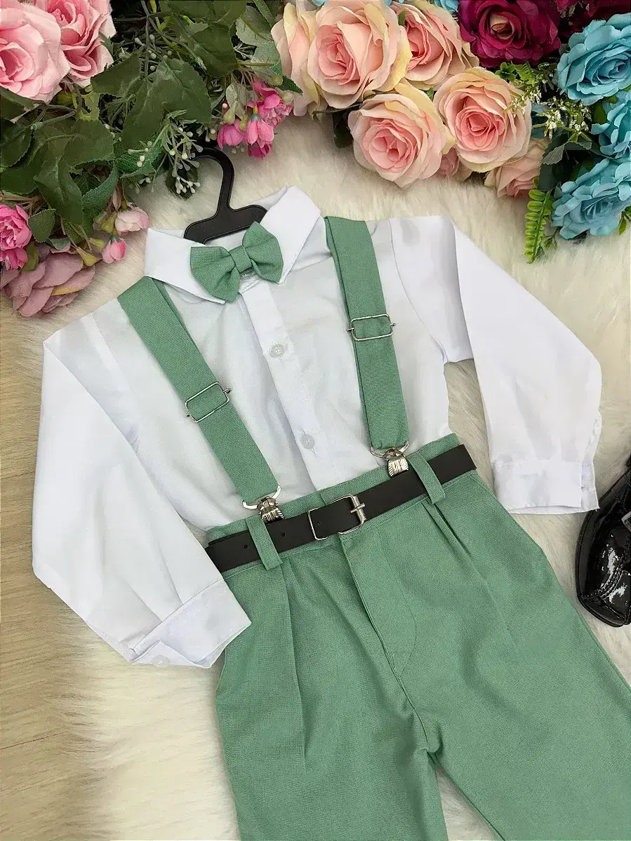 Conjunto vitor suspensorio verde, foto 7