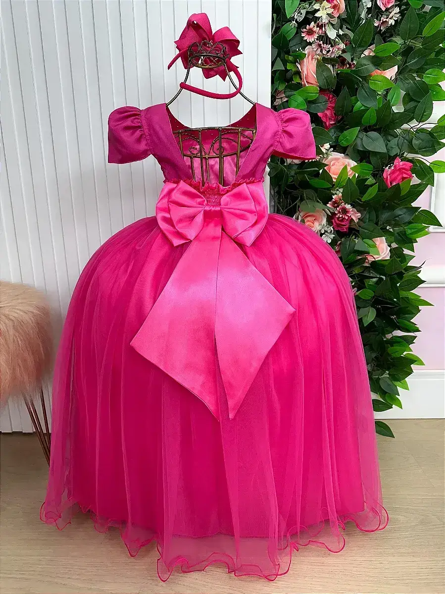 Vestido longo pink, foto 4