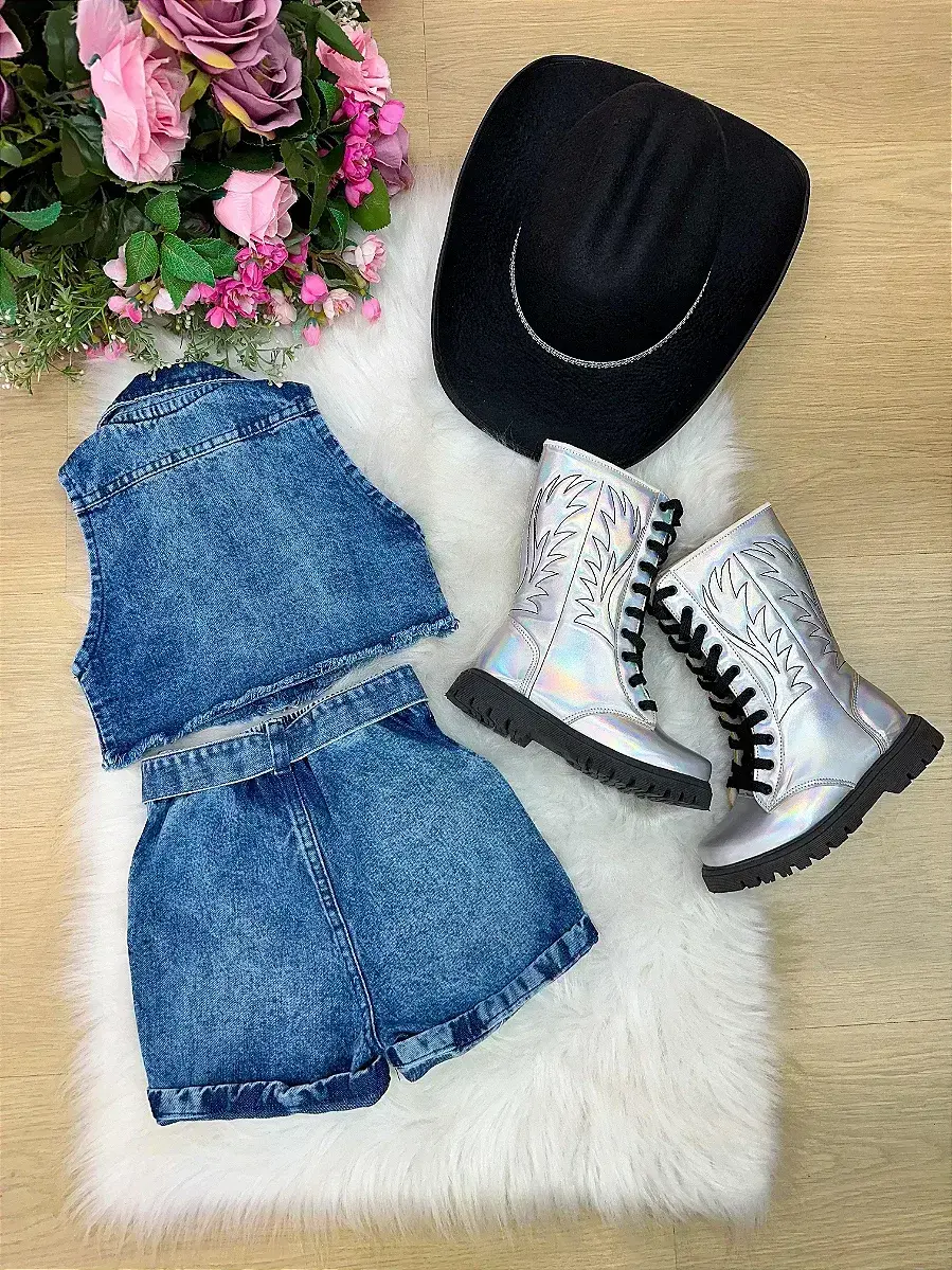 Conjunto Boiadeira marcely jeans, foto 5