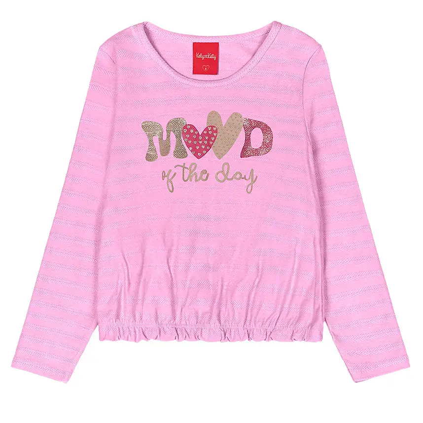 Blusa manga longa