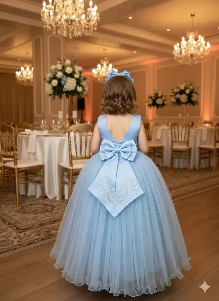 Vestido longo regata azul, foto 2