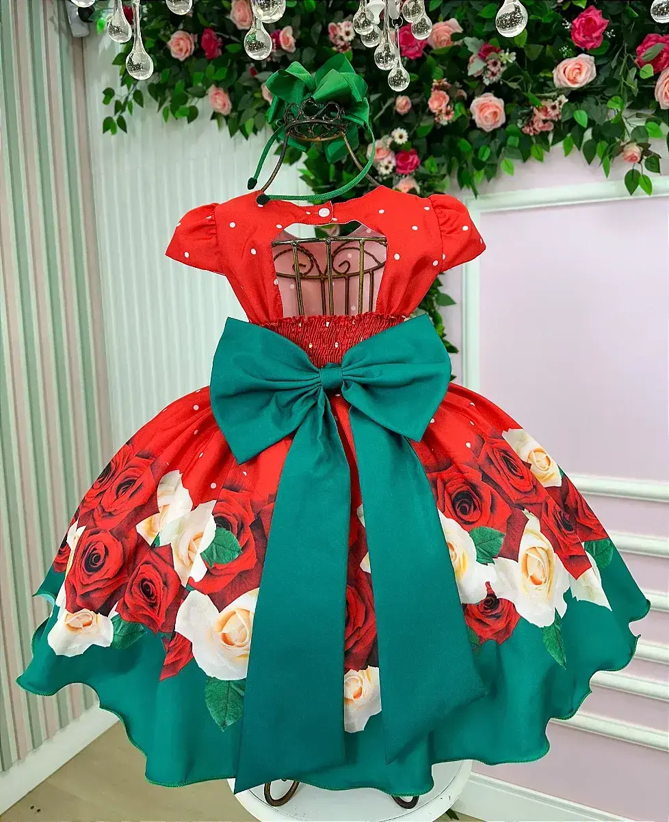 Vestido Natal natasha vermelho, foto 2