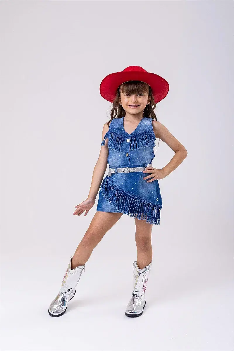 Conjunto Boiadeira maraisa jeans