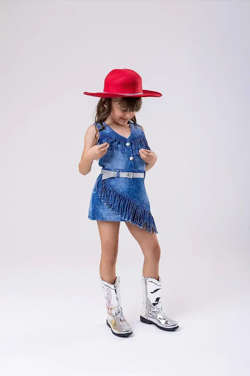 Conjunto Boiadeira maraisa jeans, foto 2
