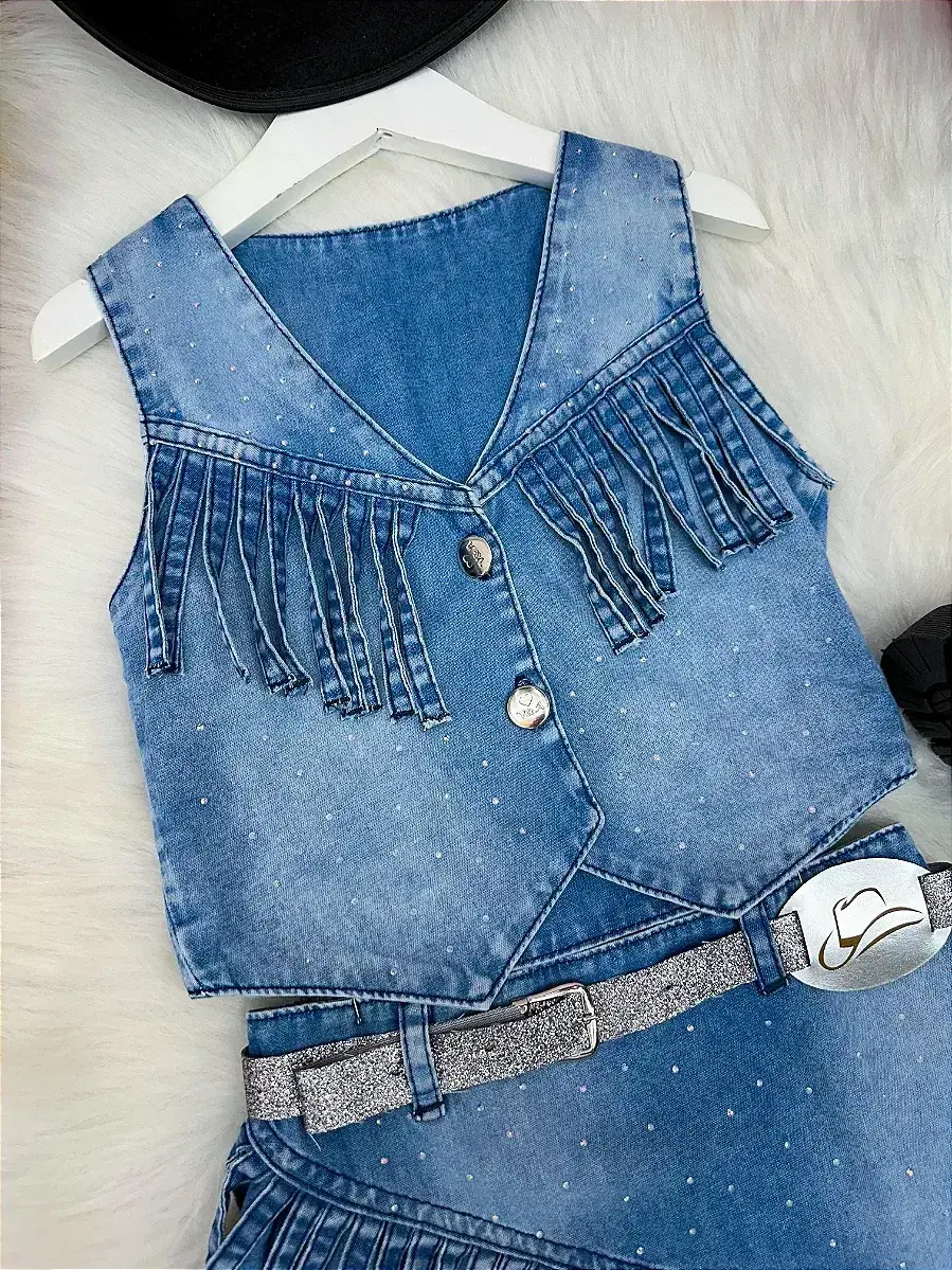 Conjunto Boiadeira maraisa jeans, foto 5