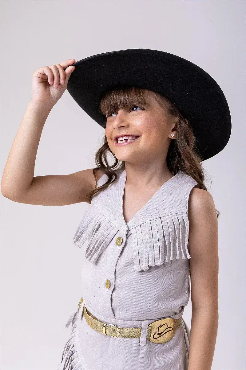 Conjunto Boiadeira maraisa jeans off, foto 3