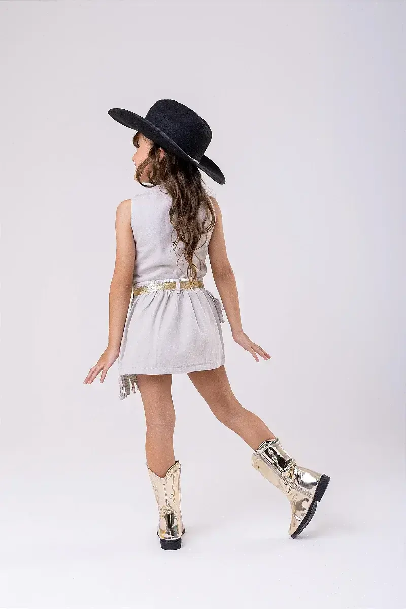 Conjunto Boiadeira maraisa jeans off, foto 4