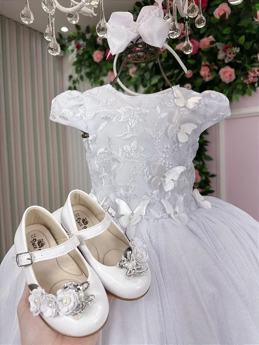 Vestido midi sabrina branco, foto 7
