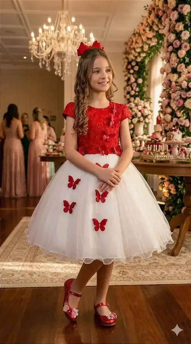 Vestido midi sabrina vermelho off, foto 3