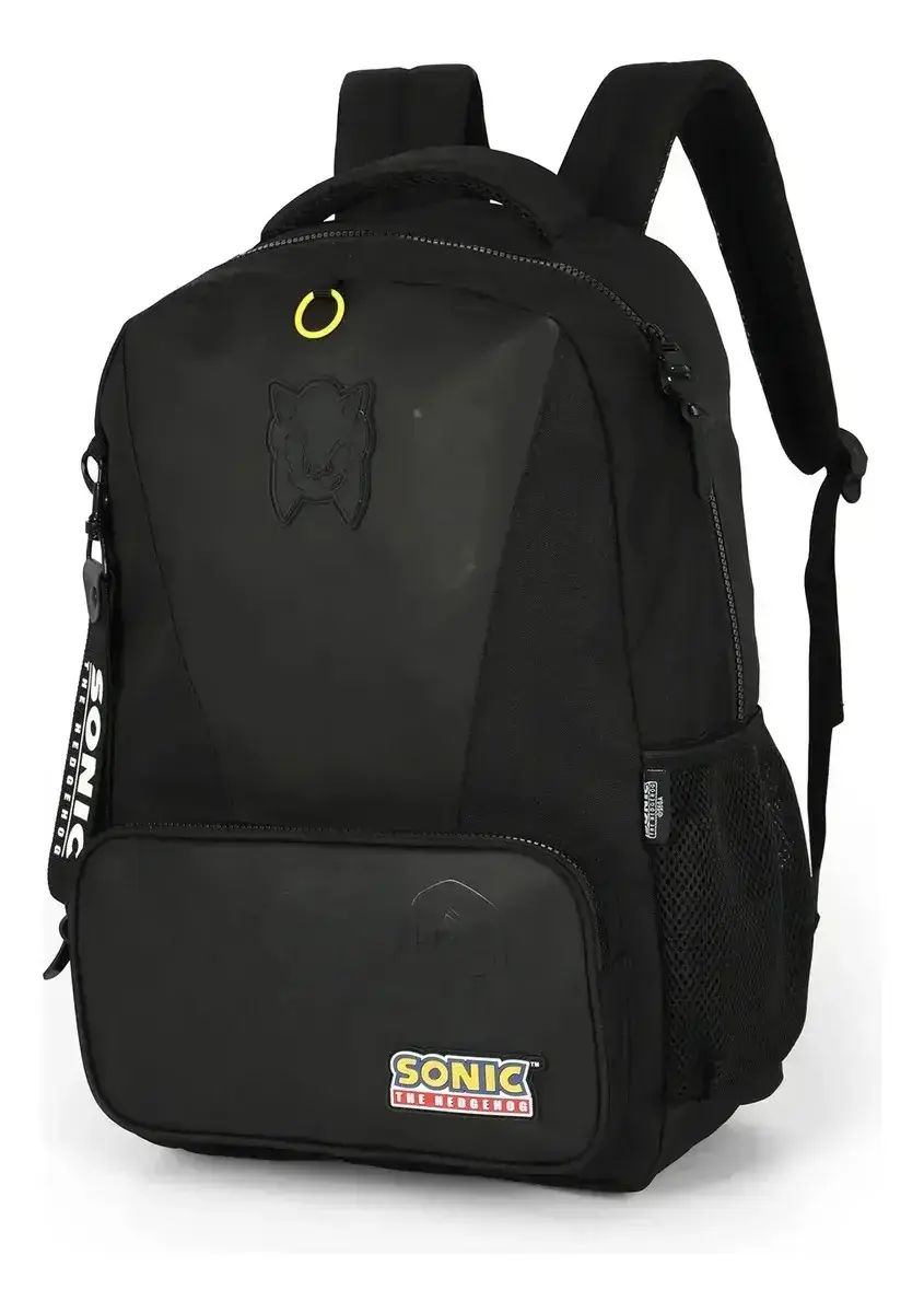 Mochila de costa sonic preto, foto 4