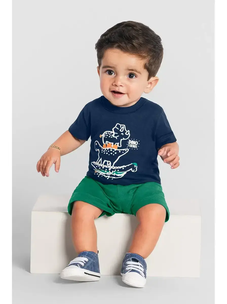 Conjunto bebê de dinossauros
