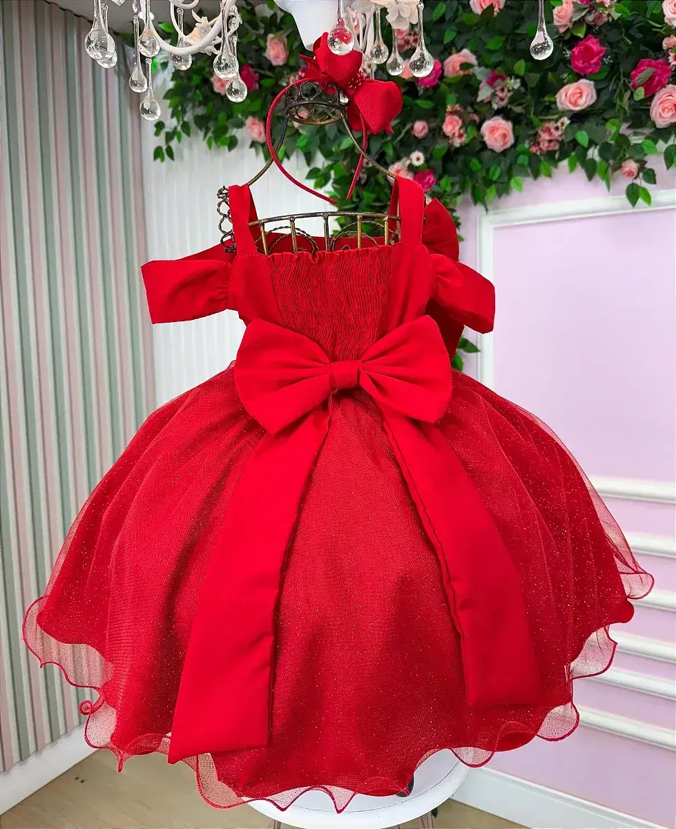 Vestido jessica vermelho Natal
