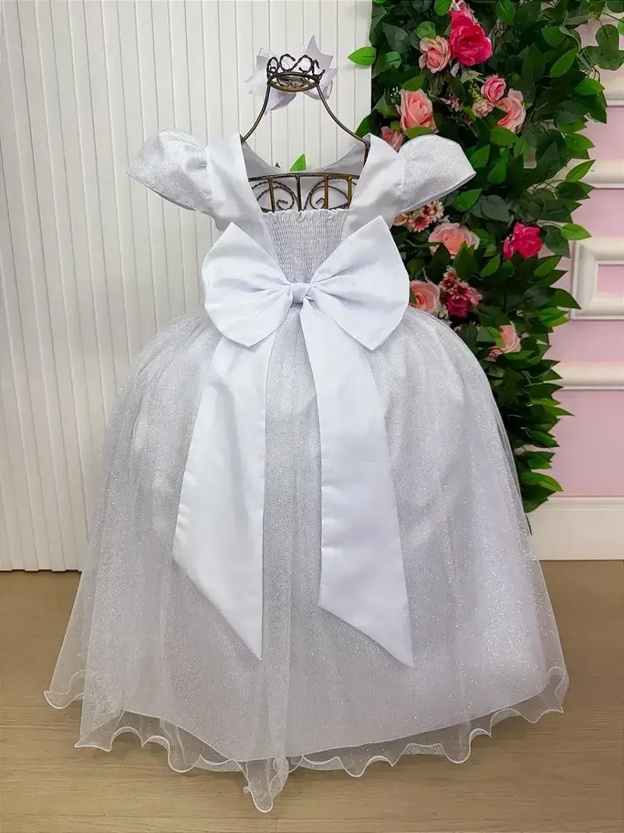 Vestido longo heloisa branco, foto 6