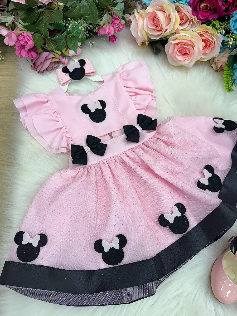 Vestido Minnie rosa, foto 3