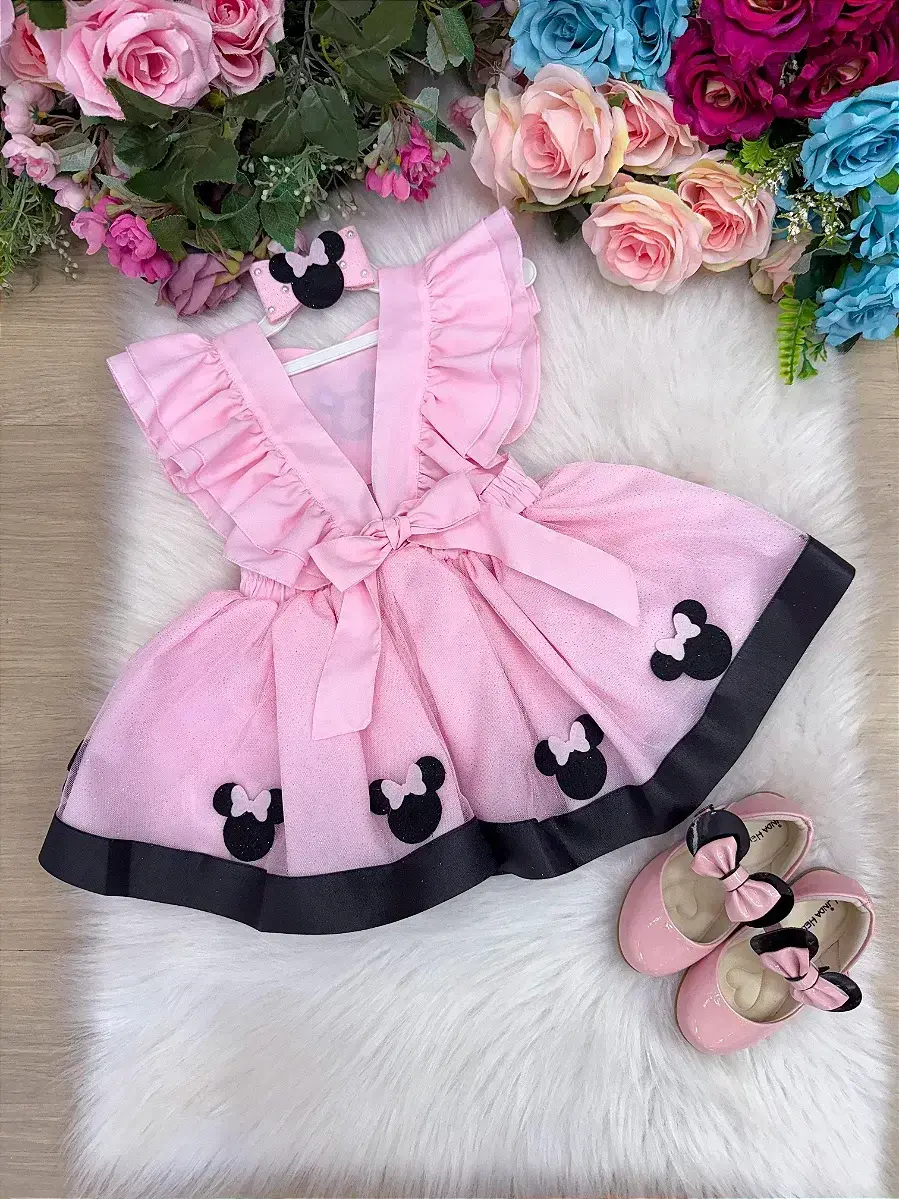 Vestido Minnie rosa, foto 5