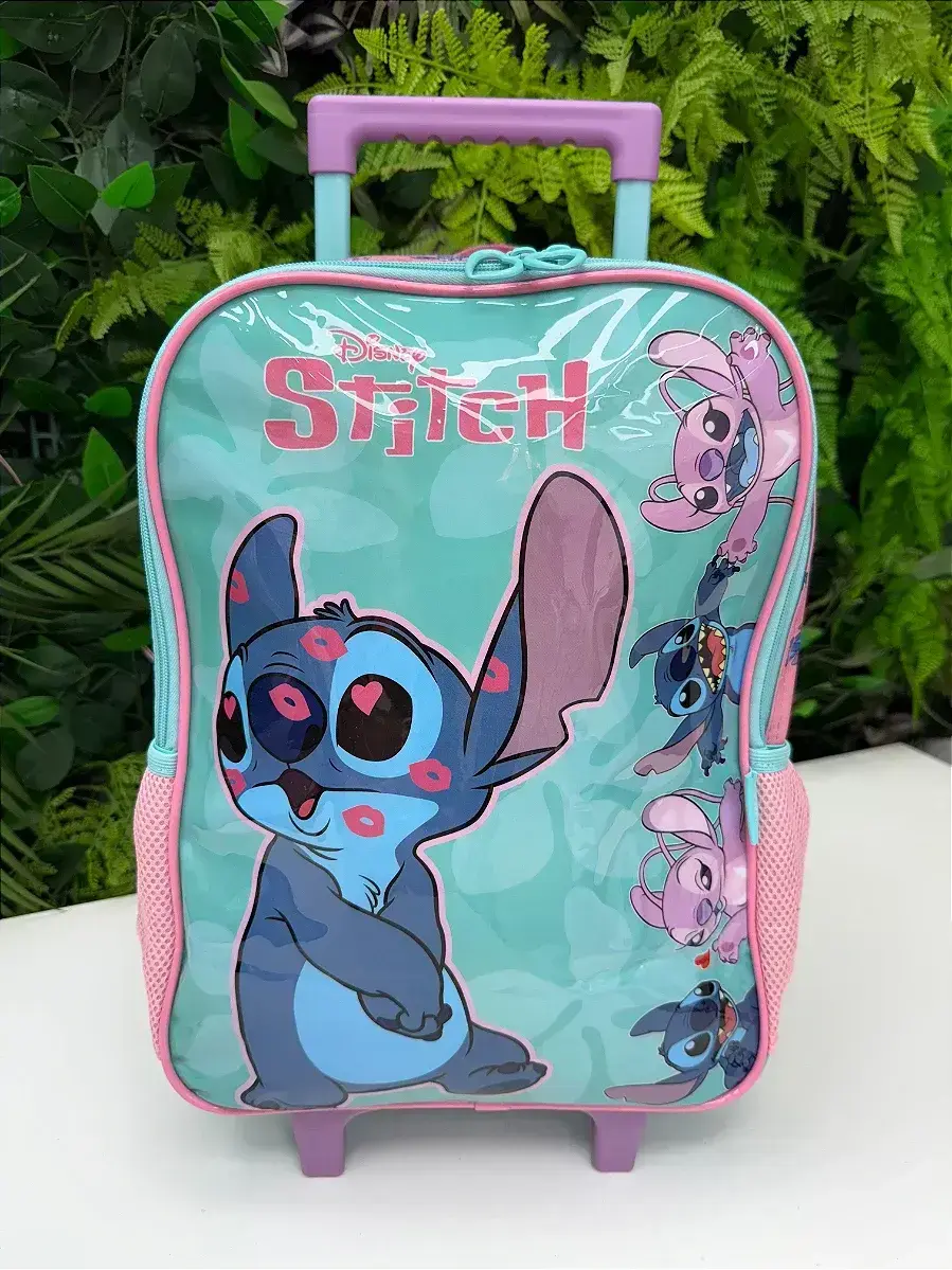 Mochila rodinha Stitch e angel, foto 2