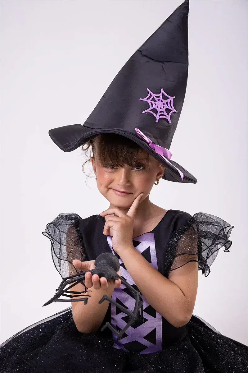 Vestido festa Halloween encanto sombrio, foto 3