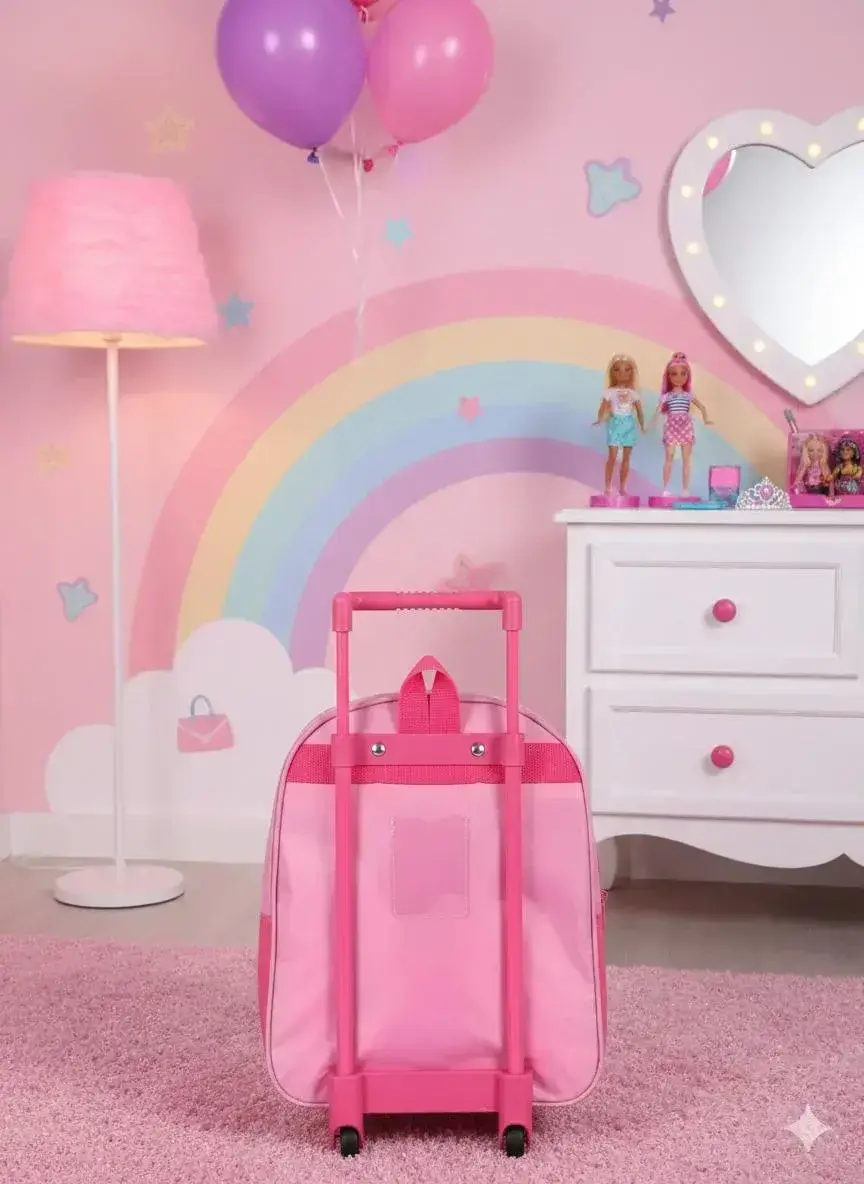 Mochila de rodinhas Barbie pink, foto 2