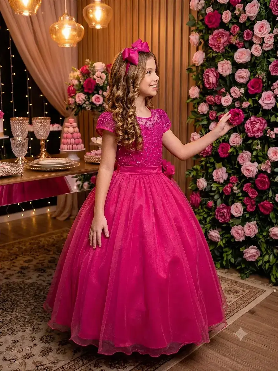 Vestido longo carol pink, foto 2