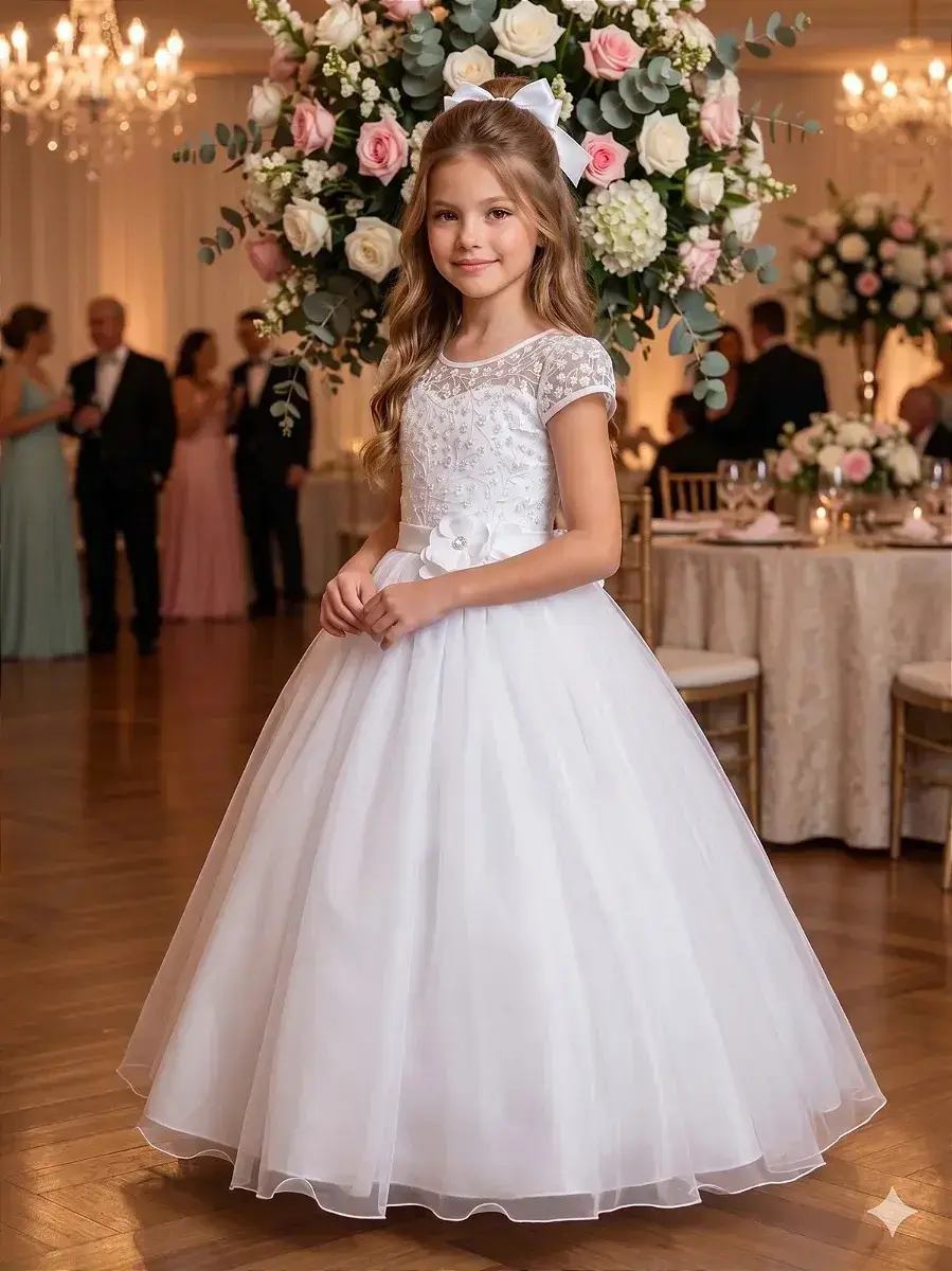Vestido longo carol branco, foto 2