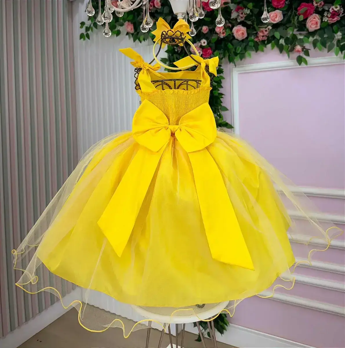 Vestido mariely amarelo, foto 7