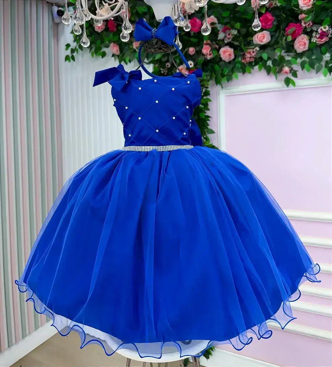 Vestido mariely azul royal, foto 3