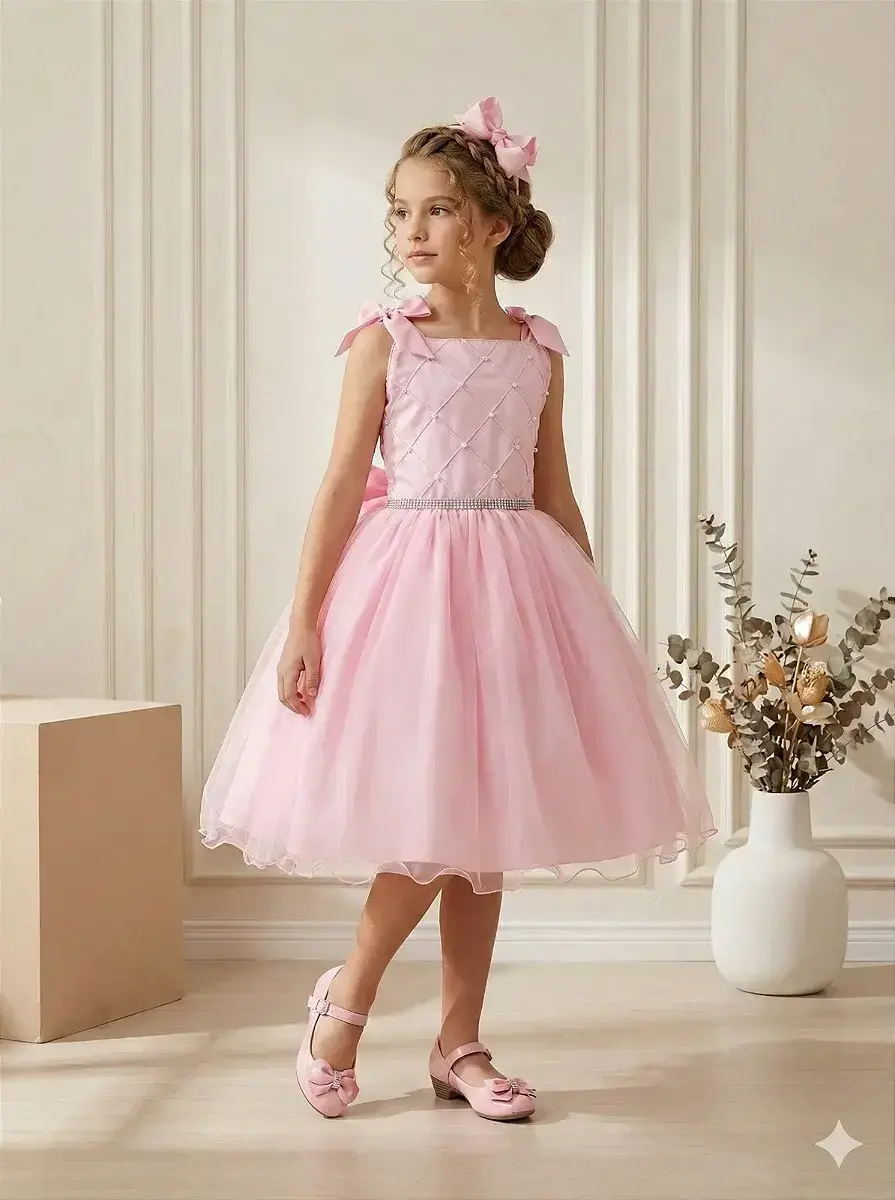 Vestido mariely rosa, foto 3