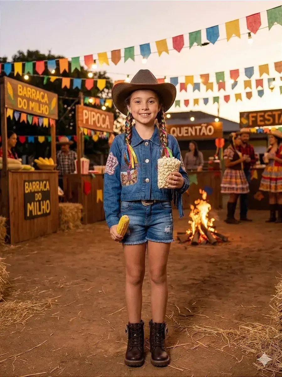 Jaqueta Boiadeira jeans