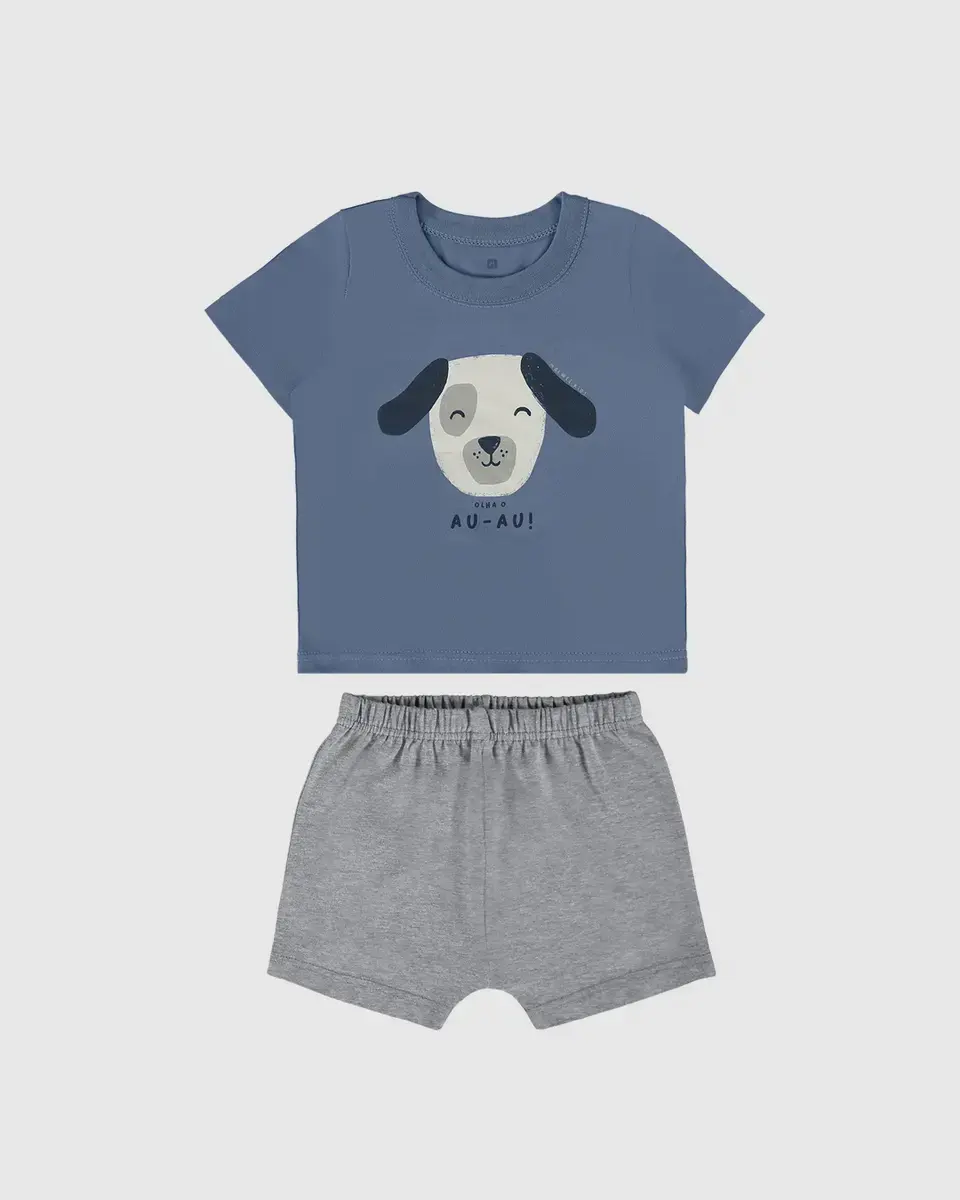 Conjunto camiseta frontal
