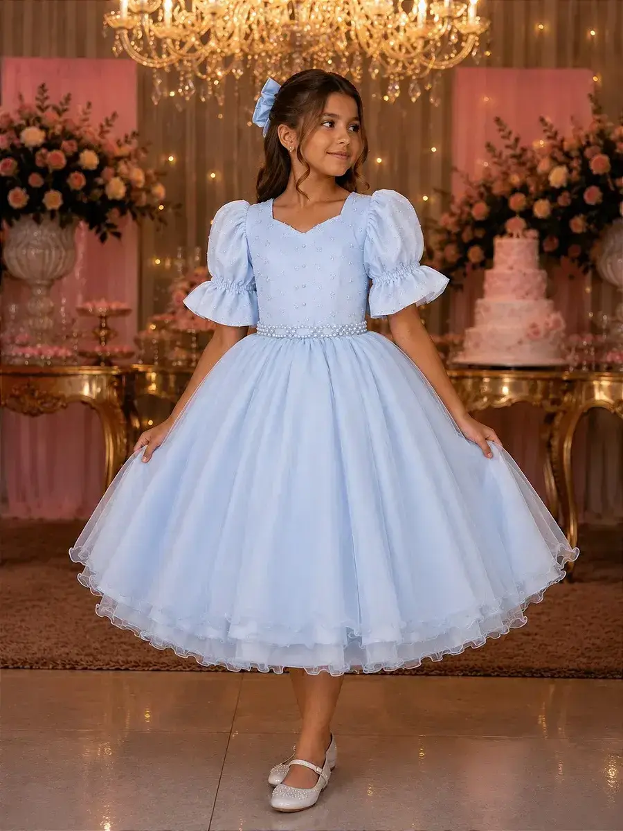 Vestido priscila azul