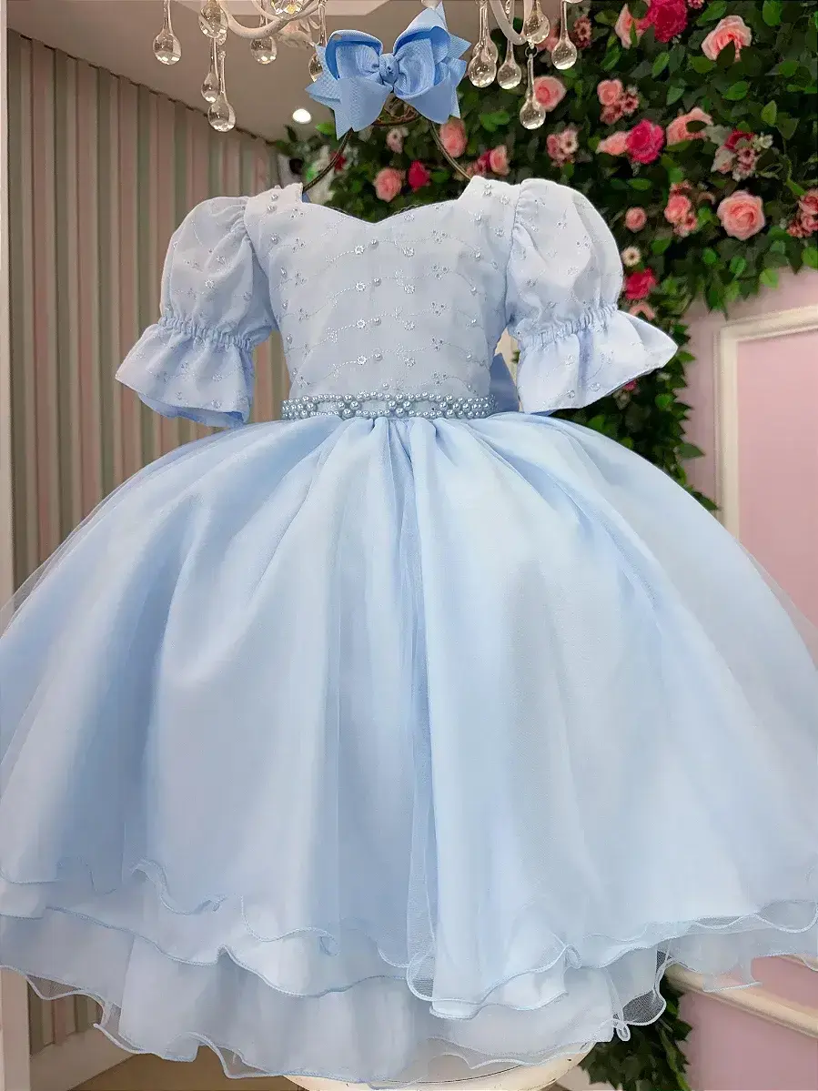Vestido priscila azul, foto 4