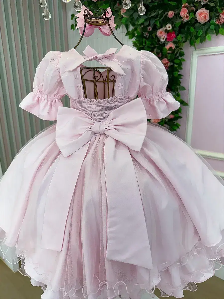 Vestido priscila rosa, foto 7