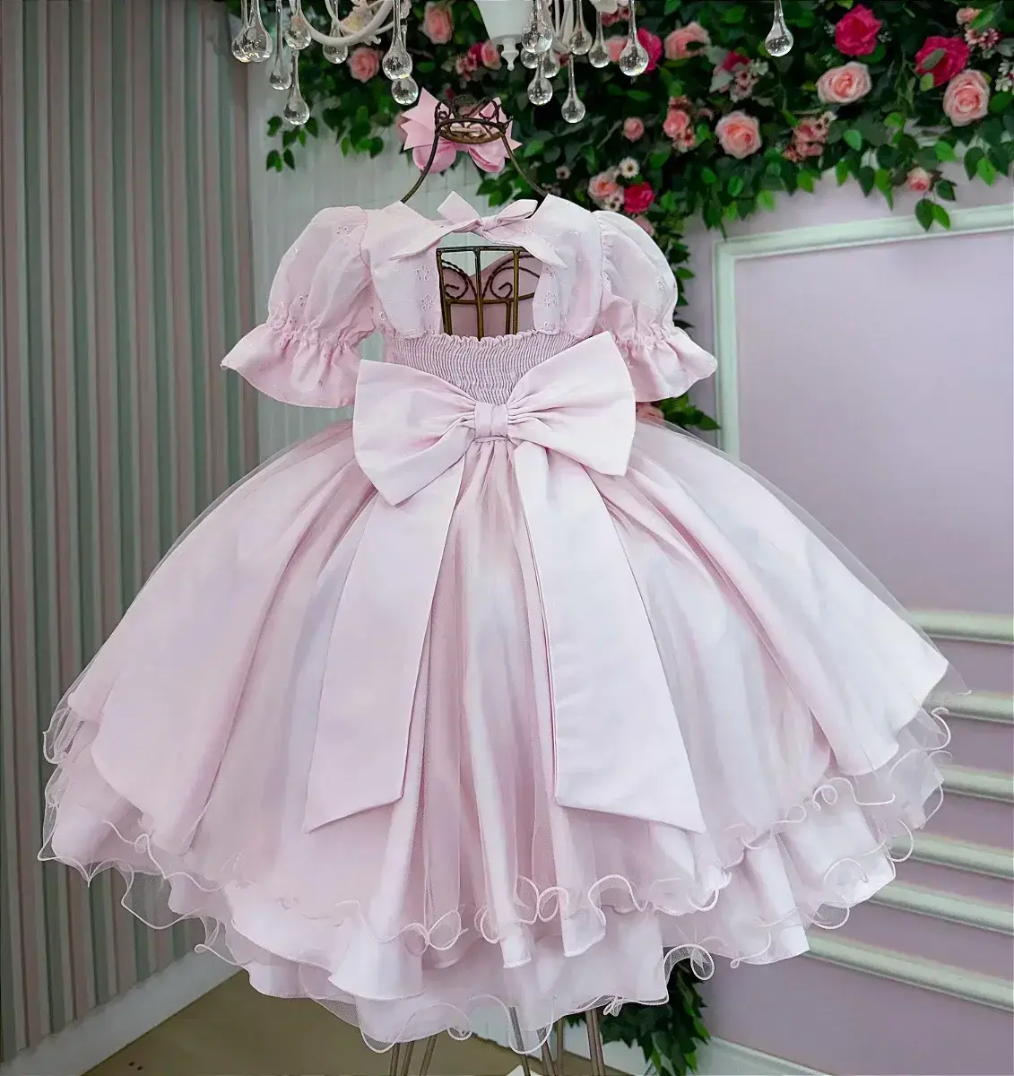 Vestido priscila rosa, foto 8