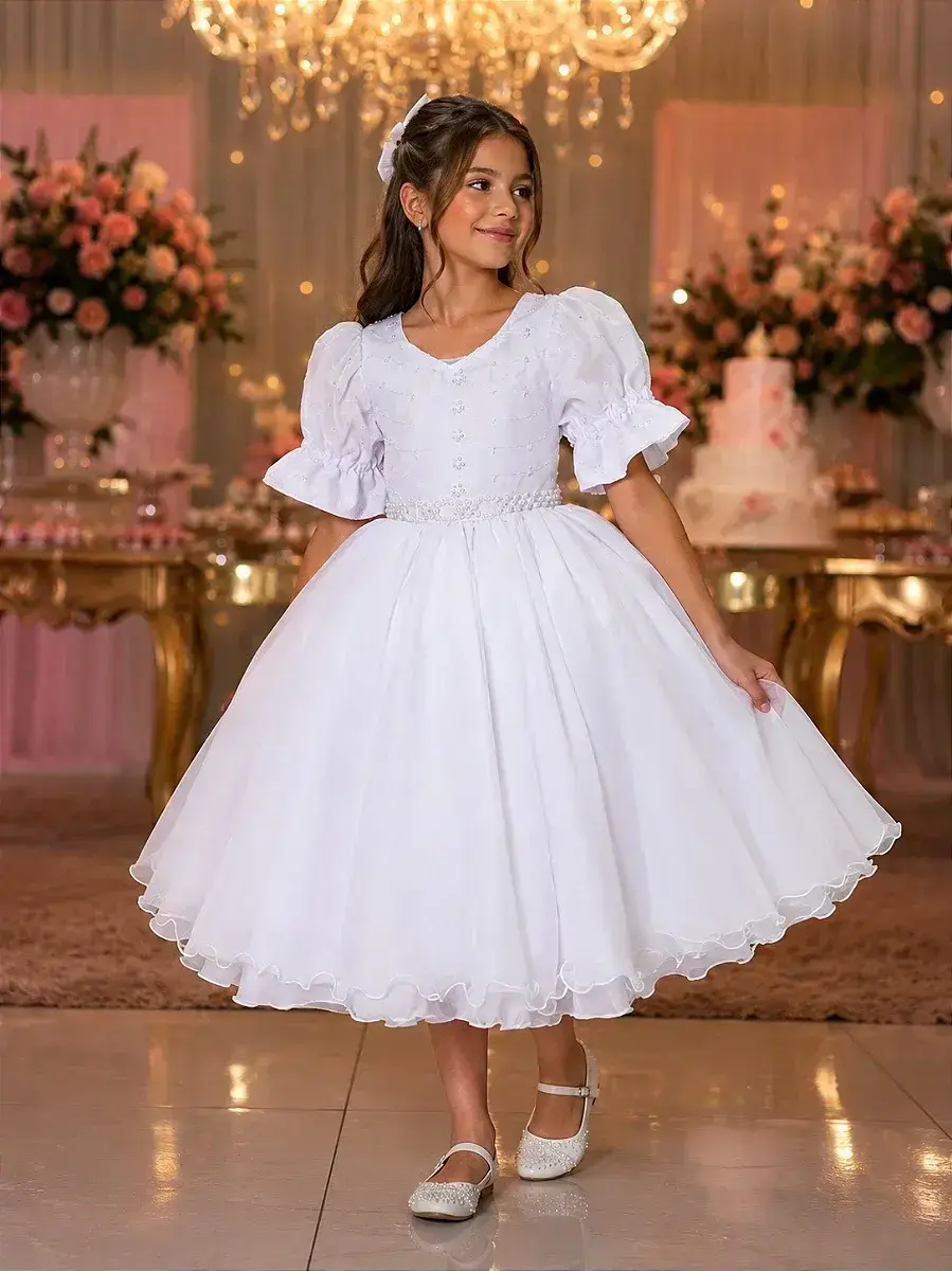 Vestido priscila branco