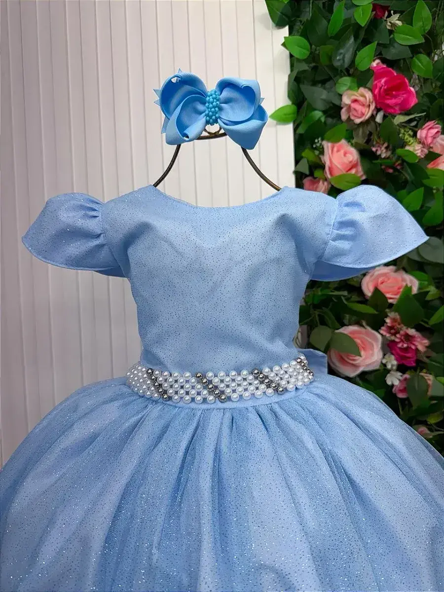 Vestido longo heloisa azul, foto 6