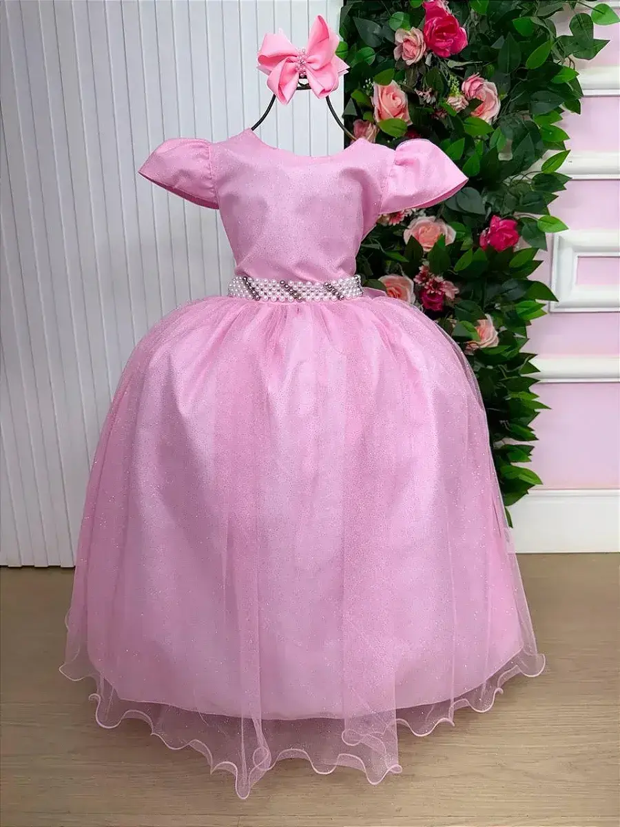 Vestido longo heloisa rosa, foto 4